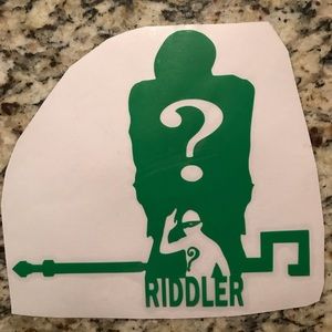 Riddler Sticker Decal